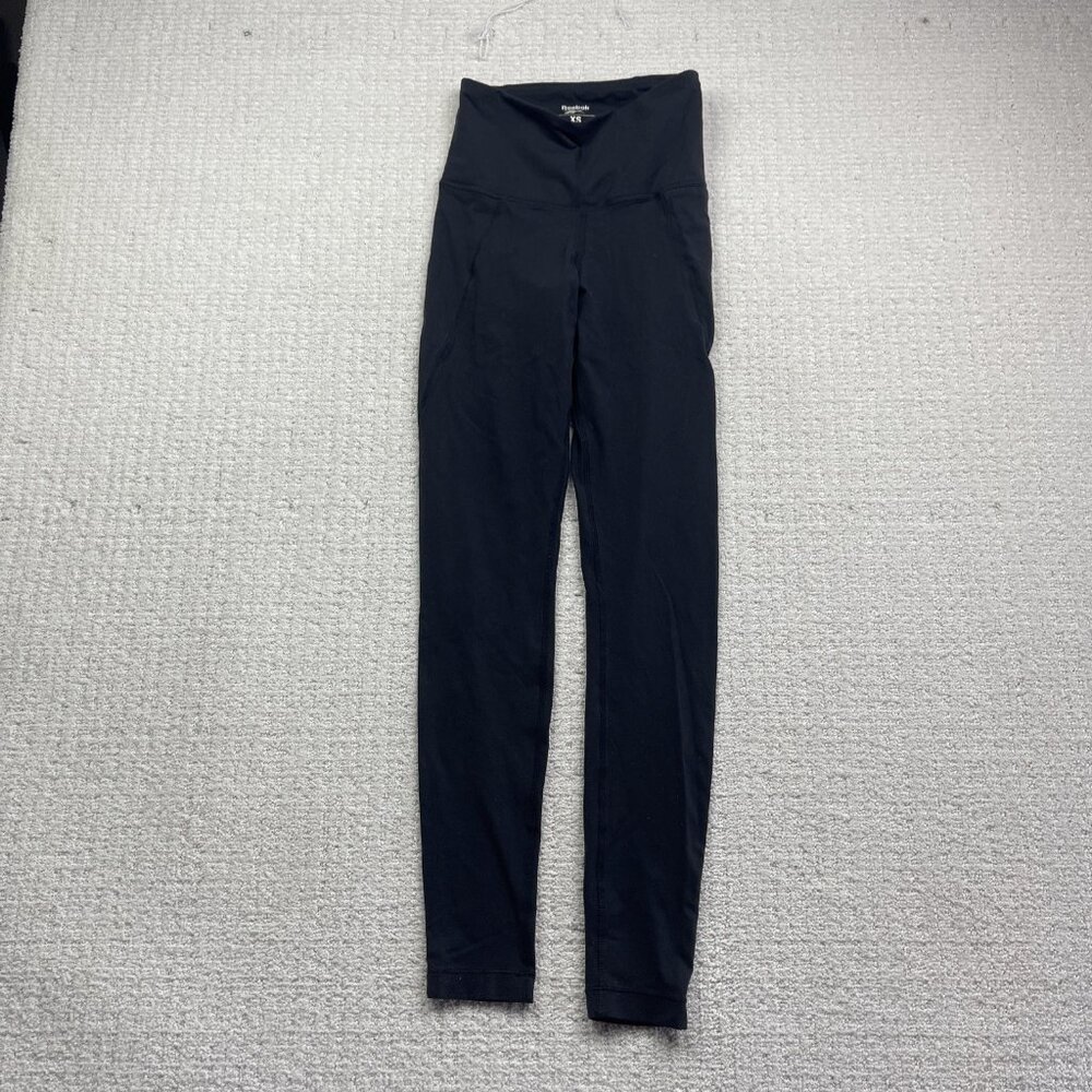 Reebok High Rise Leggings Womens XS Speedwick Stretch Athletic Pants Workout